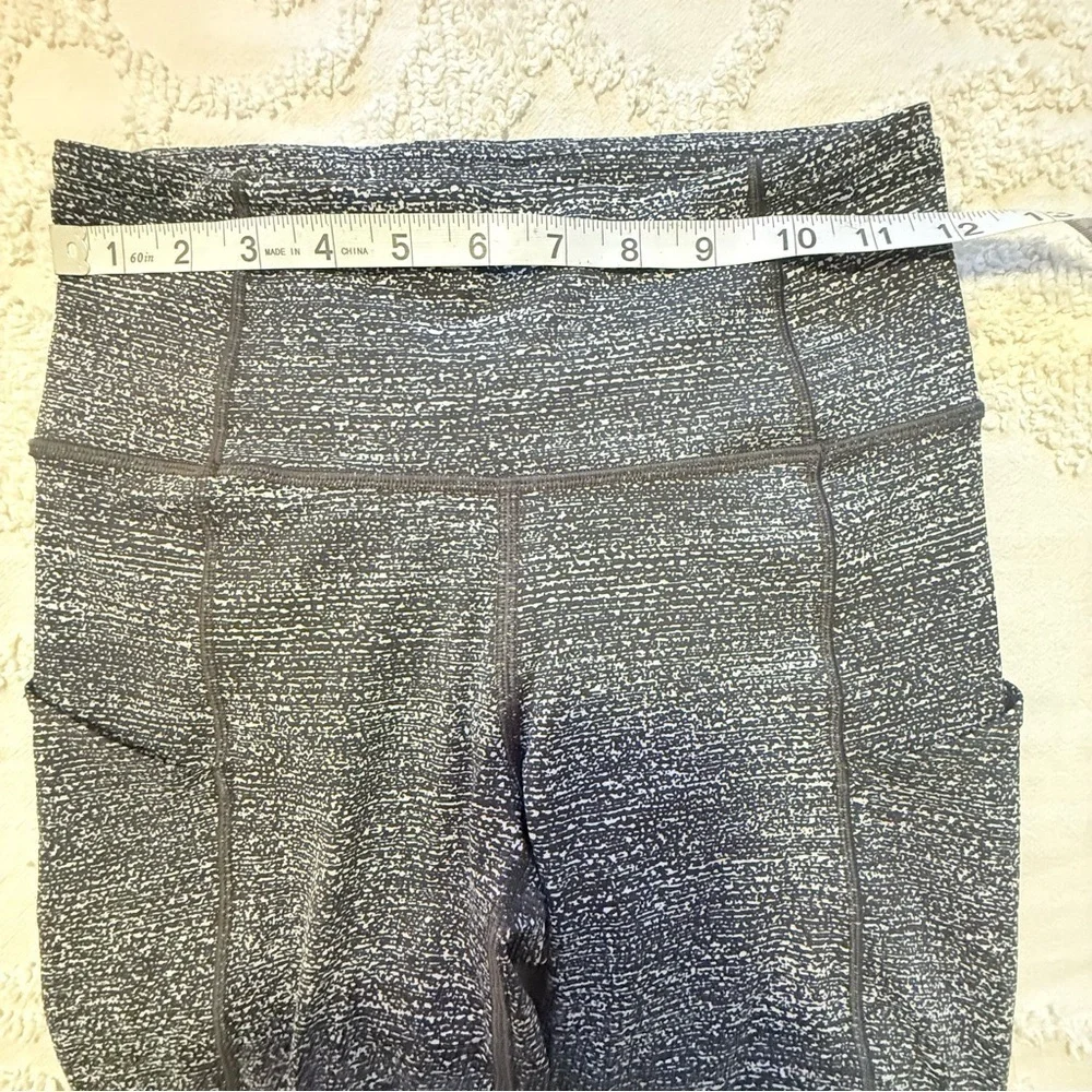 Lululemon Athletica Gray Leggings High-Waisted Stretchy
